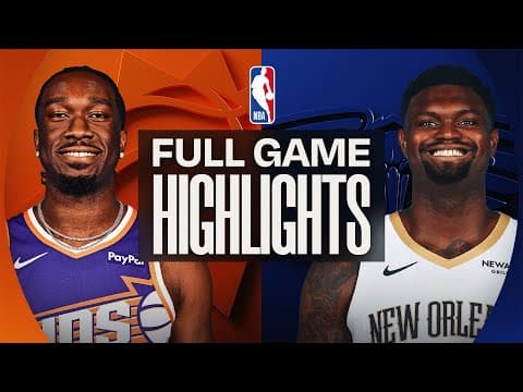 SUNS at PELICANS | FULL GAME HIGHLIGHTS | December 26, 2025