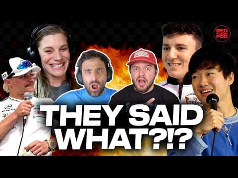 Bottas, Villeneuve, Tsunoda, Hadjar & More! Best of our Guests 2025 | The Red Flags Podcast