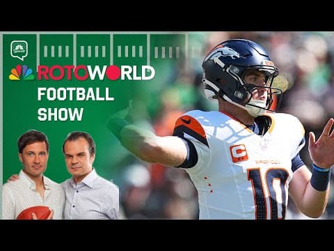 Week 13 Preview: Ideal BUF, DEN matchups + QB questions abound | Rotoworld Football Show (FULL SHOW)