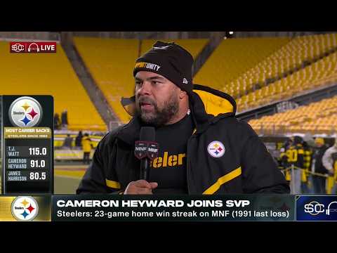 We 'answered the bell!' 🔔 Cam Heyward reacts to Steelers' 28-15 win vs. Dolphins | SC with SVP