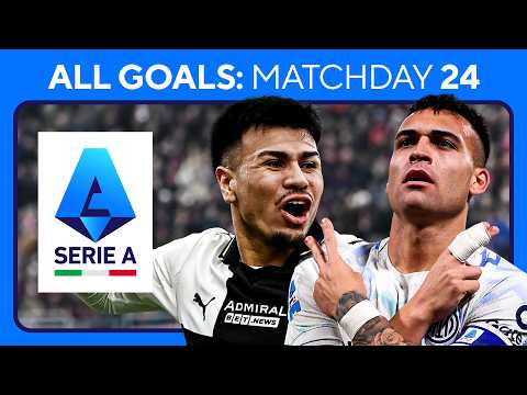 EVERY GOAL from Matchday 24 in SERIE A ๐ฎ๐น