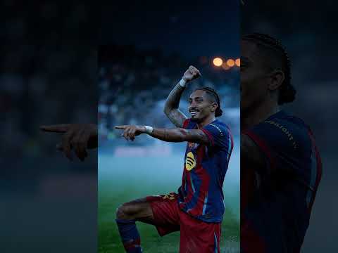 When the moment demands presence, Raphinha is already there. @HishamBarcaa #shorts #fcbarcelona