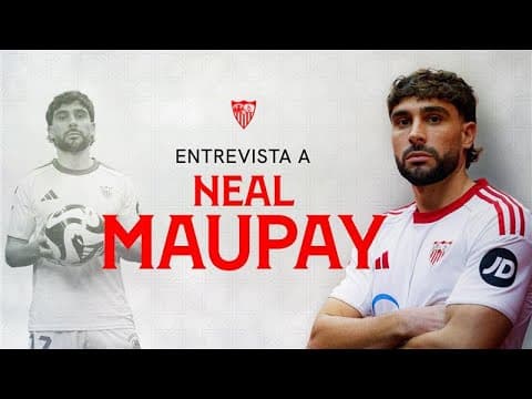 Primera entrevista de Neal Maupay: "Sabía que habría algo bueno para mí en enero, estoy preparado"