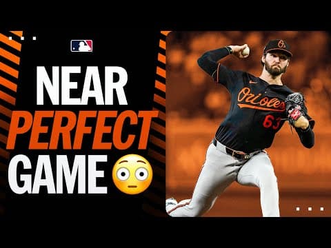 Orioles pitcher takes a PERFECT GAME to the 8TH INNING π³