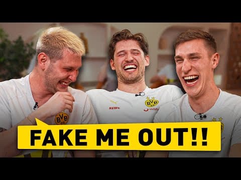 “None of you idiots wrote that.” | Fake me out: Schlotterbeck, Kobel & Süle