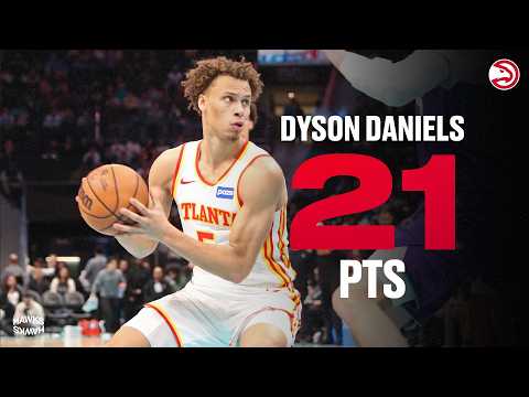 Dyson Daniels scores 21 points for Hawks vs. Hornets