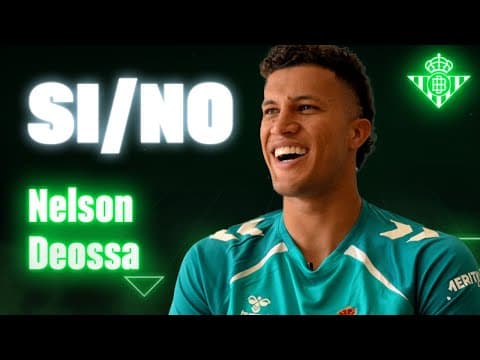 ¡RETO de SÍ/NO con Nelson DEOSSA! 🤣 | CHALLENGE | Real Betis Balompié