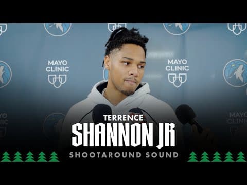 “I Gotta Be More Aggressive...” | Terrence Shannon Jr Shootaround Sound | 10.29.25