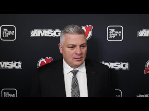 Sheldon Keefe confirms Luke Hughes' return before Devils at Blues