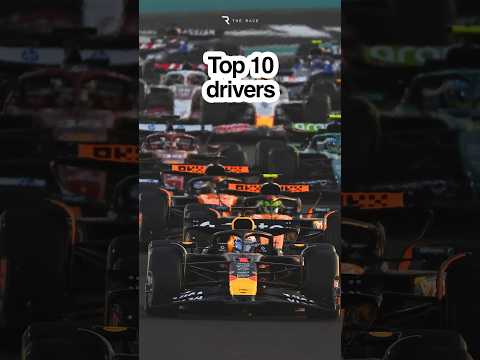 📈 Our top 10 F1 drivers of 2025