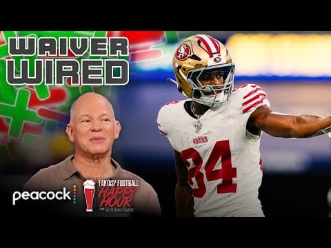 Target Kendrick Bourne, Josh Downs on waiver wire at WR | Fantasy Football Happy Hour | NFL on NBC