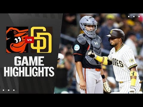 Orioles vs. Padres Game Highlights (9/2/25) | MLB Highlights