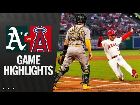 A's vs. Angels Game Highlights (9/6/25) | MLB Highlights
