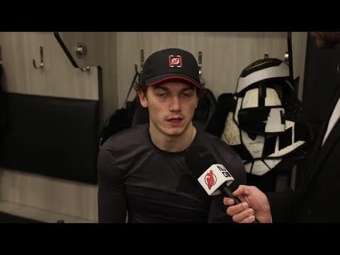 Luke, Noesen and Keefe speak before Devils at Flyers