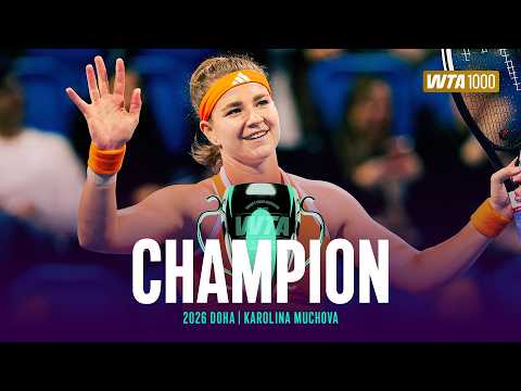 How Karolina Muchova Won Doha 2026 | WTA Champions Reel