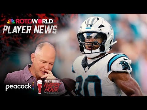 Chuba Hubbard, Bucky Irving headline Week 5 injury report | Fantasy Football Happy Hour | NFL on NBC