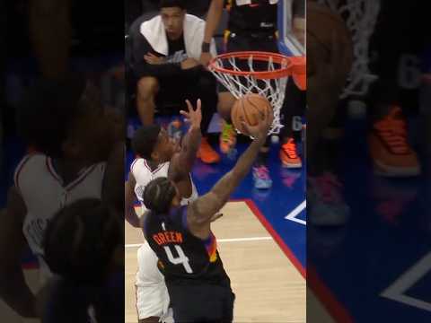 VJ Edgecombe DENIES the Bucket 🚫