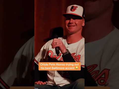 Pressure’s on 😅 (via @Orioles/TT)