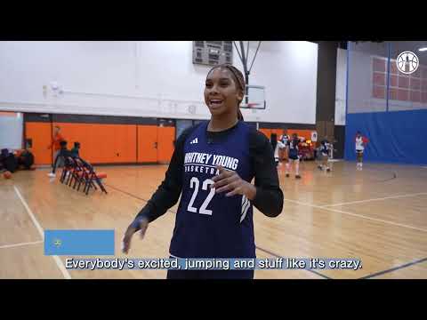 Courtney Vandersloot at Whitney Young High School | Chicago Sky