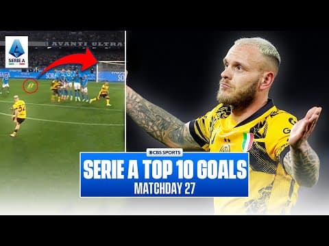Federico Dimarco’s WAND of a left foot 🪄 | The BEST Serie A goals from Matchday 27