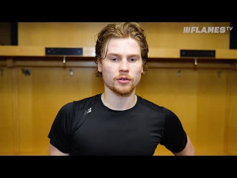 Post-Game | Connor Zary - 10.01.26