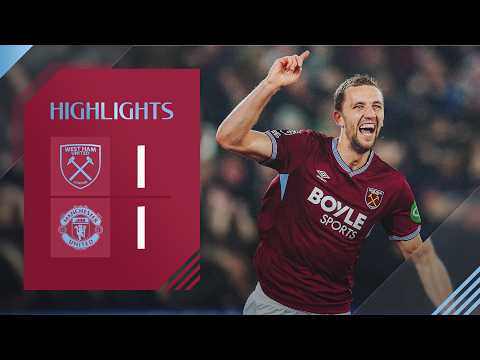 A Touch Of Class From Soucek! | West Ham 1-1 Man United | Premier League Highlights