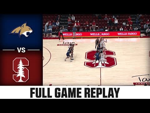 Montana State vs. Stanford Full Game Replay | 2025-26 ACC Men's Basketball