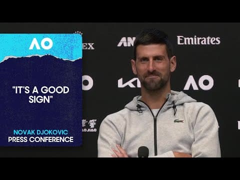 Novak Djokovic Press Conference | Australian Open 2026 Second Round