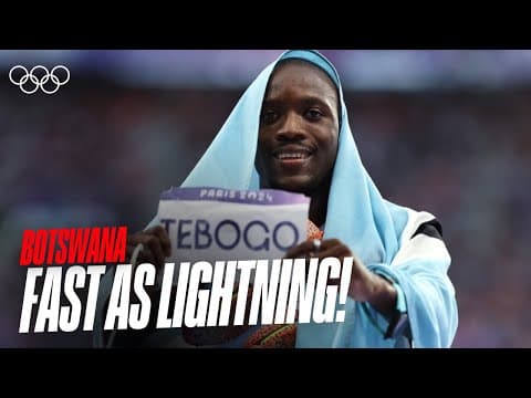First Gold Ever for Botswana! π₯π§πΌ | Best of Botswana at #paris2024 | Anthems