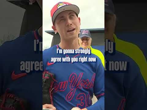 Luke Weaver already endearing himself to Mets fans 😭😭