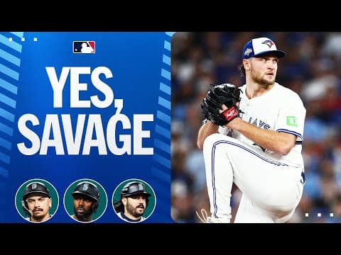 Trey for THREE! Trey Yesavage strikes out the SIDE in the 2nd inning of ALCS Game 6! 🔥