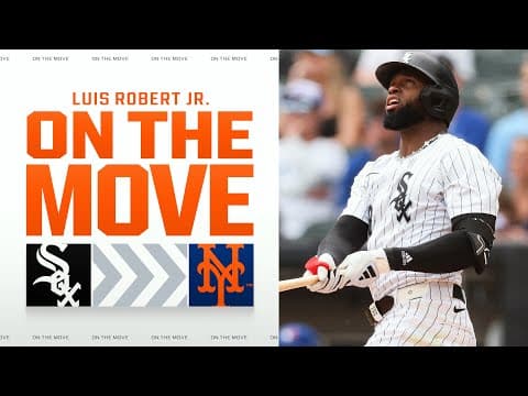 Luis Robert to the Mets! Breakdown and analysis of the Mets-White Sox trade for All-Star OF!
