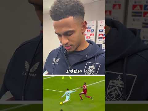 Marcus Edwards talks us through his first Premier League goal ⚽️ #BurnleyFC #football #PremierLeague