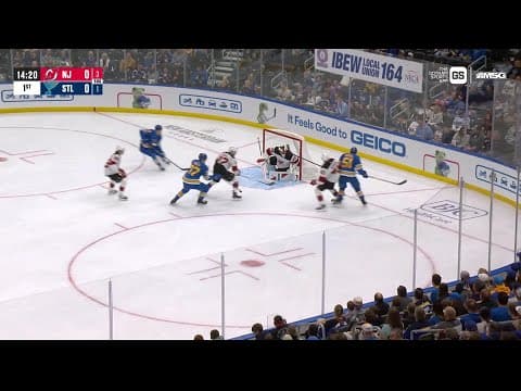 Jacob Markstrom 1st Regulation Period Top Goalie Saves