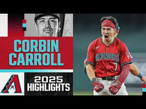 30/30 for the first time with 17 TRIPLES! π± Corbin Carroll had an UNBELIEVABLE 2025 with the D-backs