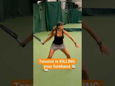 Tension is WRECKING your forehand (but you can fix it)