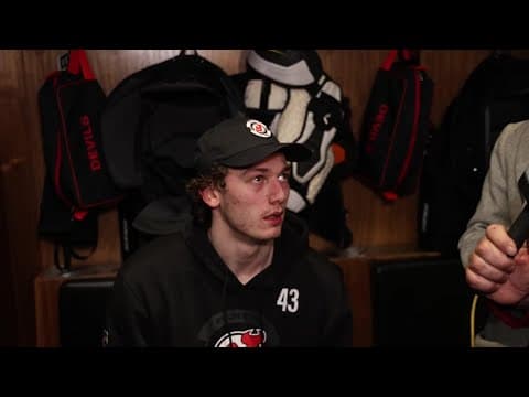 Luke on his two own goals, Devils give support after 3-1 loss to Canes