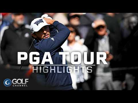 PGA Tour Highlights 2026: Genesis Invitational, Round 2 | Golf Channel
