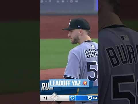 Mike Yastrzemski blasts a leadoff homer and the Royals have a quick lead