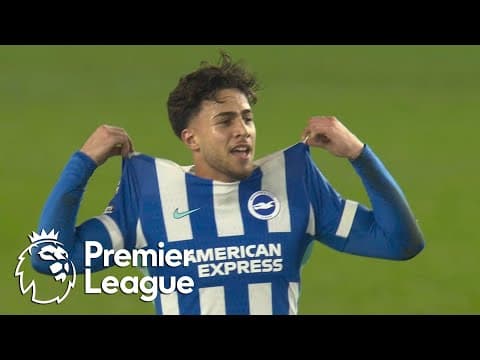 Kostoulas' overhead kick brings Brighton level with Bournemouth | Premier League | NBC Sports