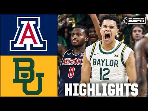 Arizona Wildcats vs. Baylor Bears | Full Game Highlights | ESPN College Basketball