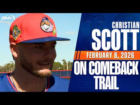 Mets starter Christian Scott pleased with rehab progress, looking forward to game action again