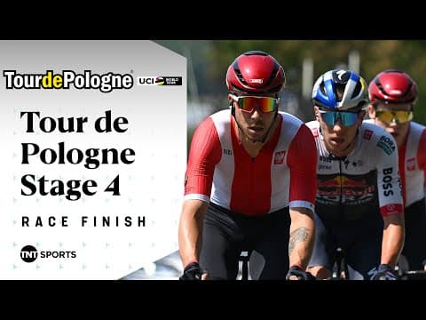 DOMINATING SPRINT! 🔥 | Men's 2025 Tour de Pologne Stage 4 Final KM's | TNT Sports Cycling