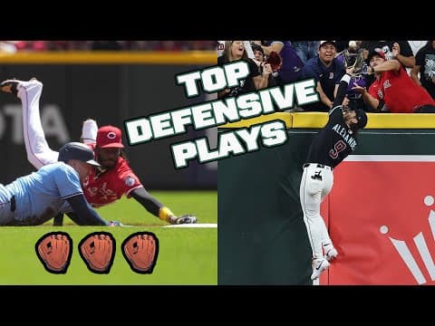 BEST defensive plays of the week! (feat. Elly De La Cruz, Blaze Alexander and MORE!)