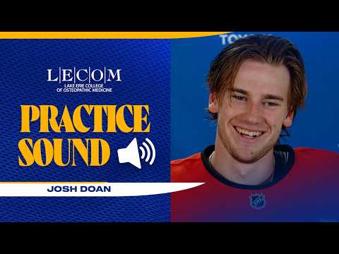 "Little Bit Nerve Racking" | Josh Doan On Watching Olympic Hockey Games | Buffalo Sabres