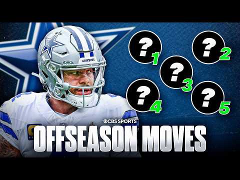 5 offseason moves the Dallas Cowboys NEED to make ✅