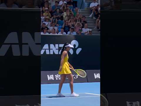 HOW did she win this point?! 🤯