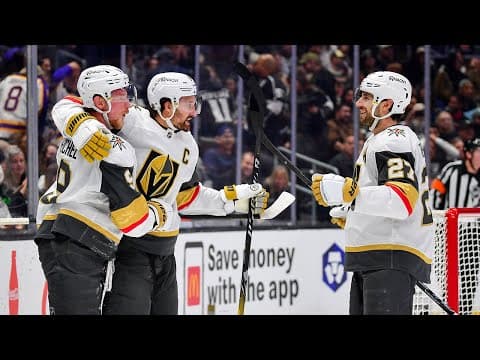Late Tie Sends It to OT, Stone Wins It for Vegas