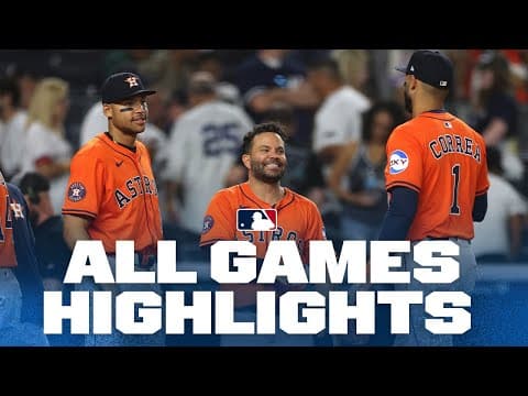 Highlights from ALL games on 8/8! (Astros, Brewers, Dodgers, Mariners win THRILLERS!)