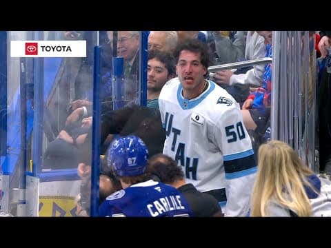 "You're A F*cking P*ssy" Sean Durzi Chirps Declan Carlile In The Penalty Box